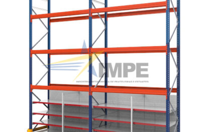 Porta palete com gôndola integrada: a solução definitiva para estoque e exposição