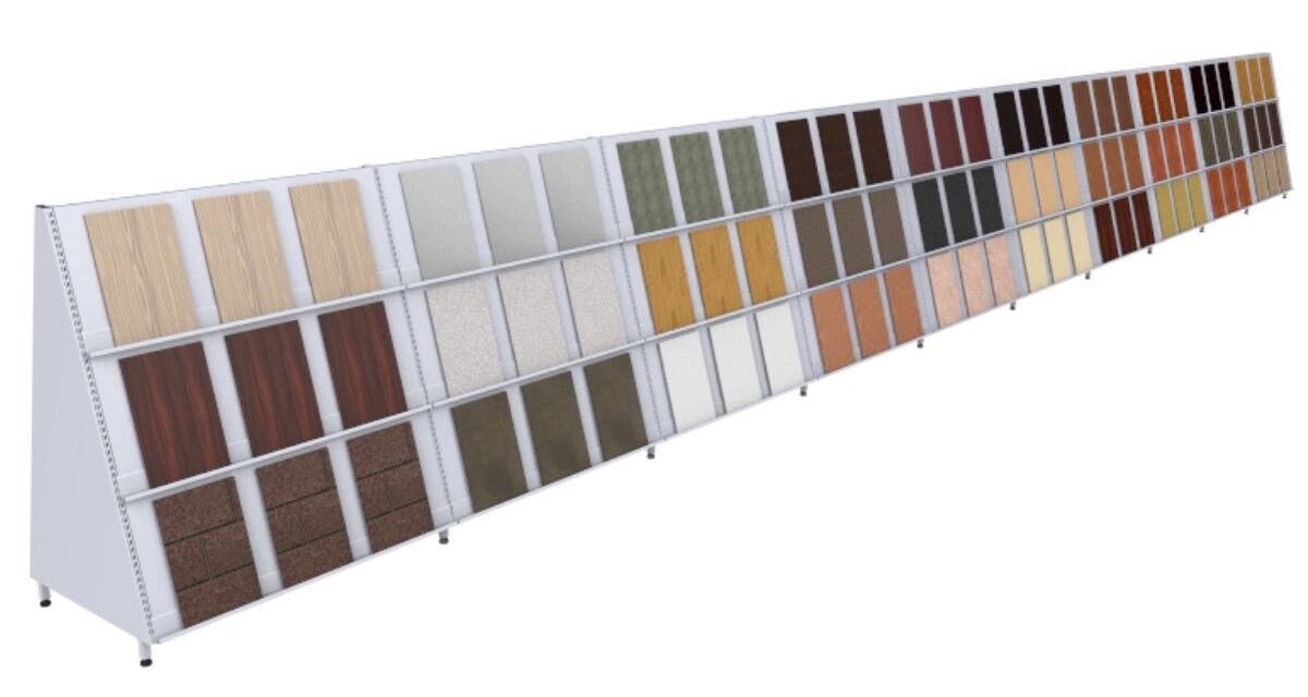 Expositores para materiais de construção: como garantir a segurança e a boa apresentação de itens pesados?