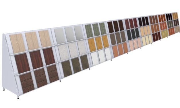 Expositores para materiais de construção: como garantir a segurança e a boa apresentação de itens pesados?