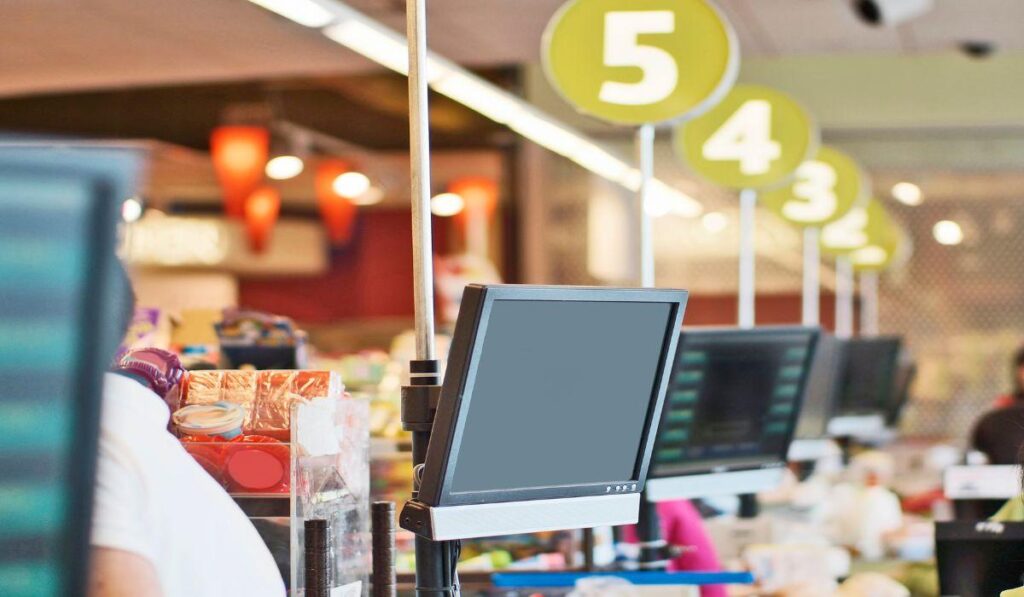 Vendas por impulso na frente de caixa