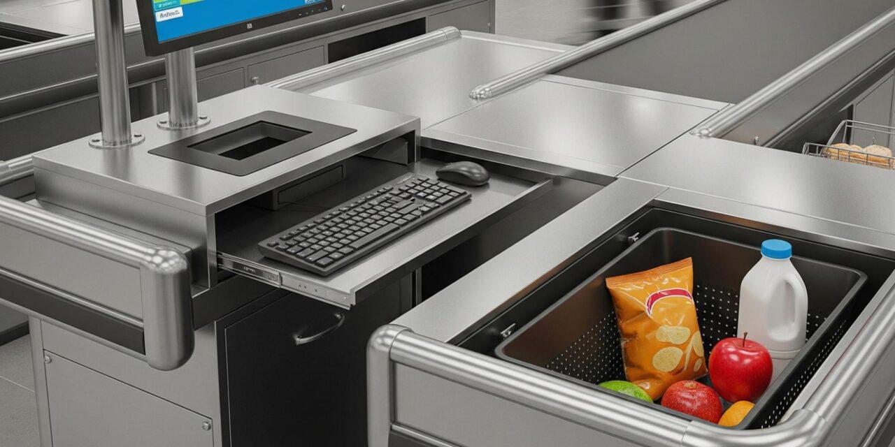 Balcão caixa de supermercado: como escolher o modelo certo para agilizar o atendimento